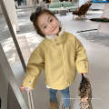 Fashionable Rabbit Fur Jacket Children'S Clothing